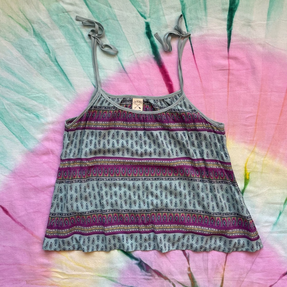 👚2/$20 | LA Hearts Adjustable Spaghetti Strap Tank Top | Size S